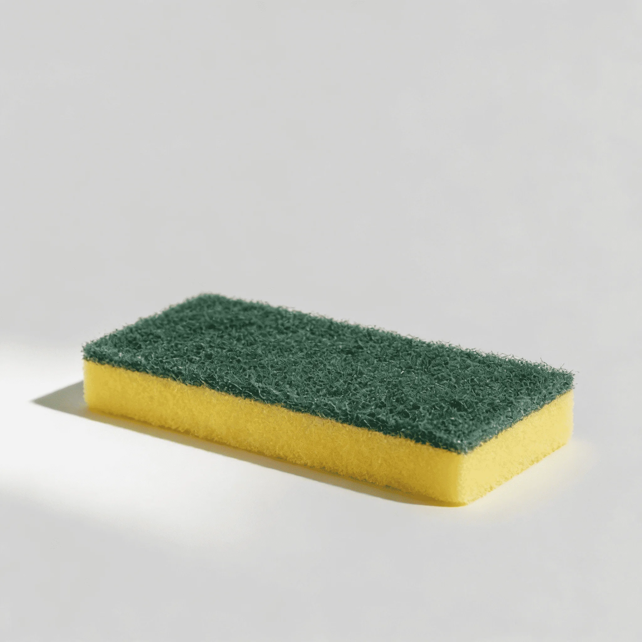 Esponja Dupla Face Limpa Piso Super Verde/Amarela British