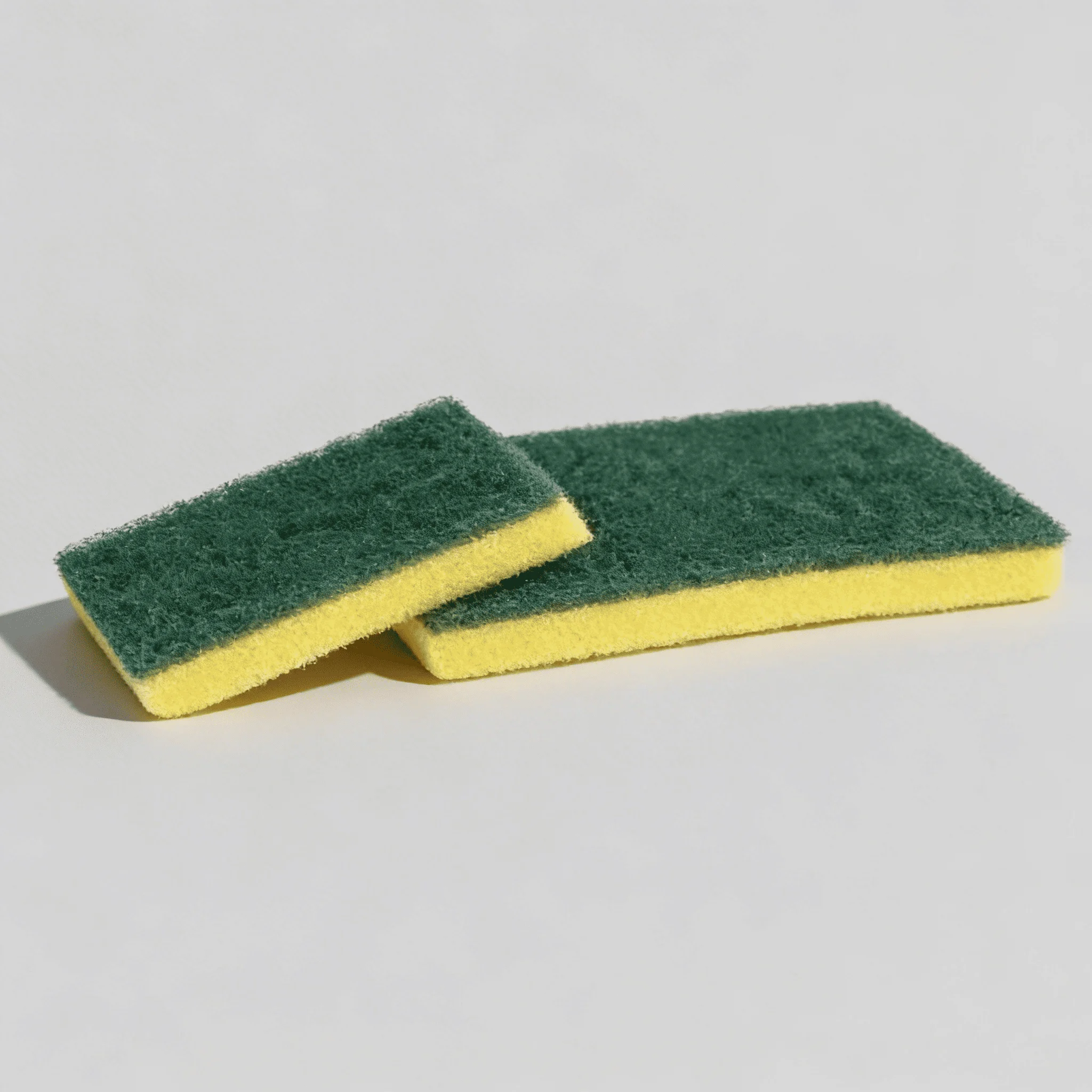 Esponja Dupla Face Multiuso Super  Verde/Amarela British